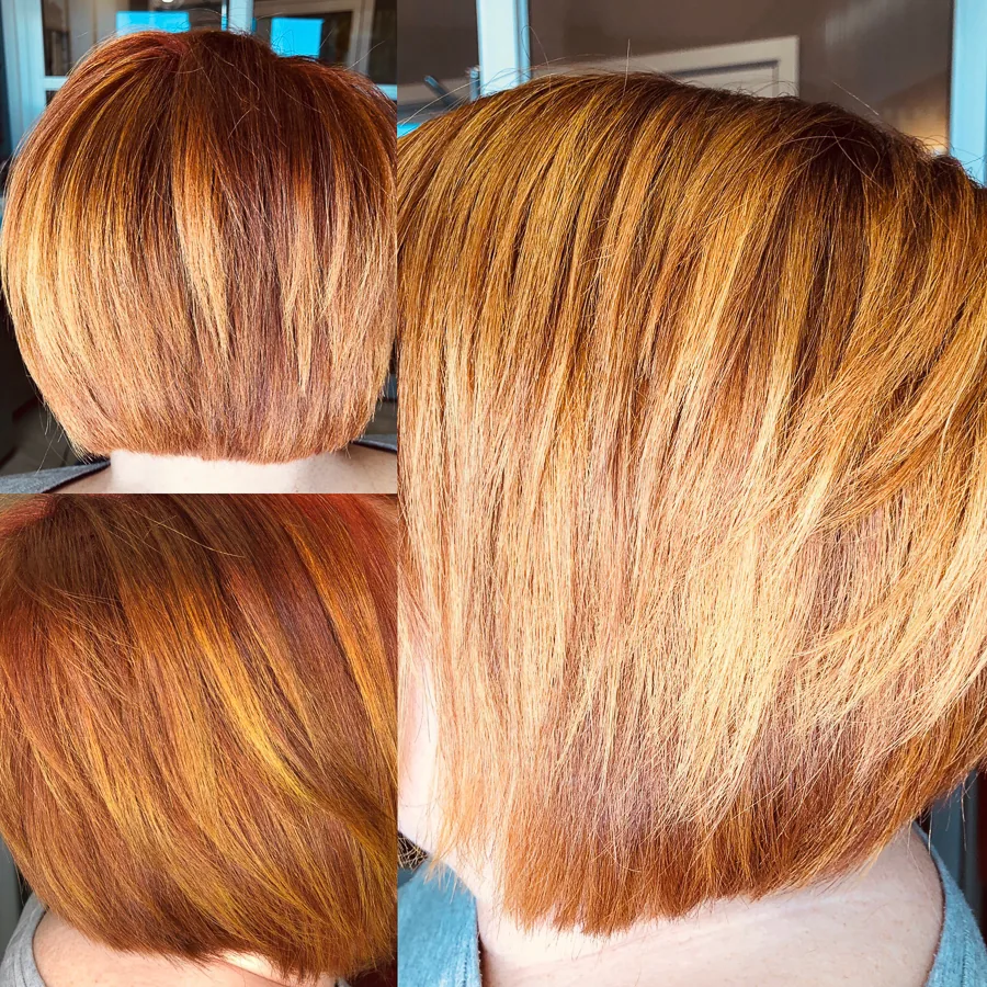 Balayage highlights
